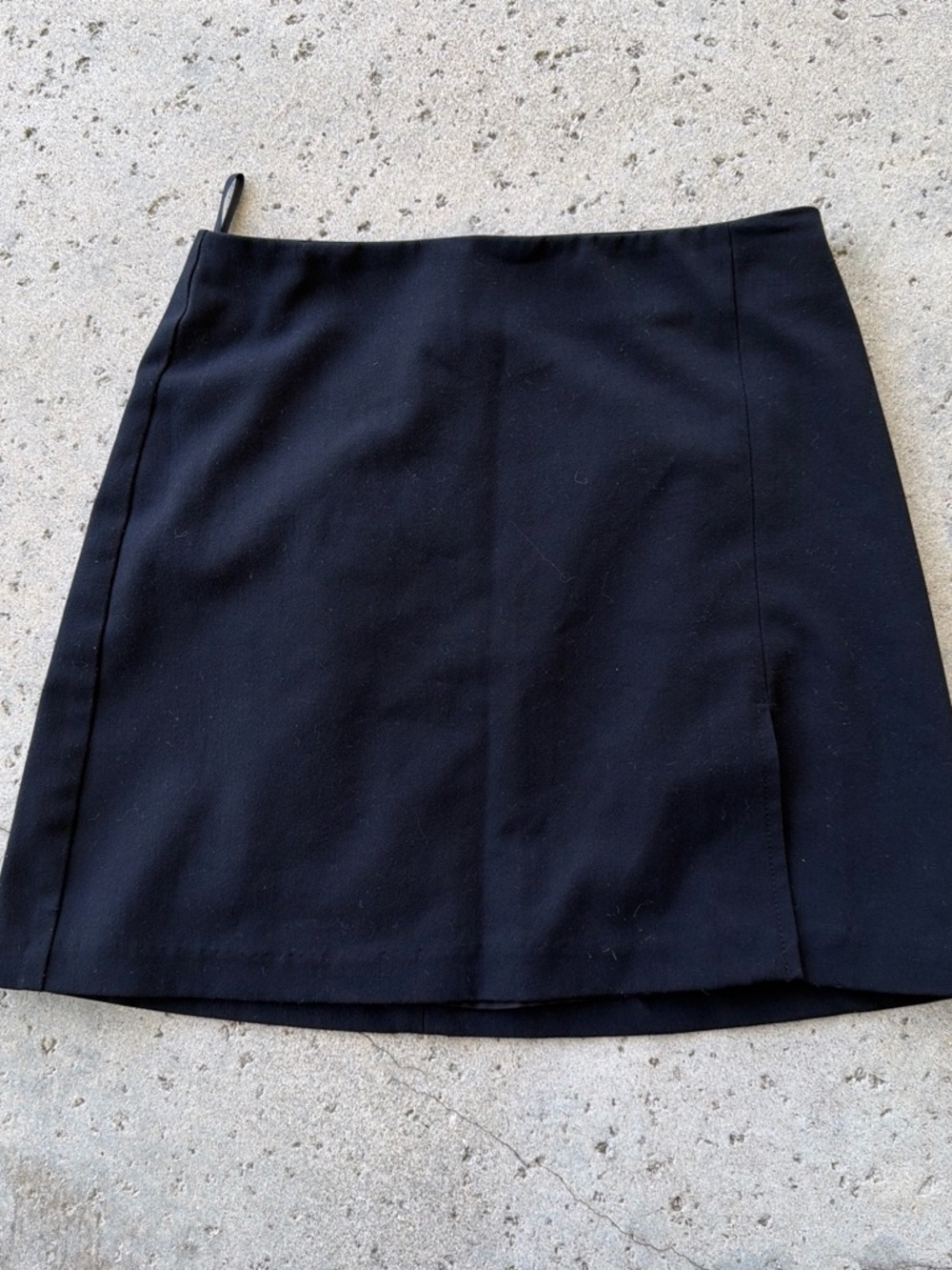 Sunday Best Black Mini Skirt - Clean A-Line